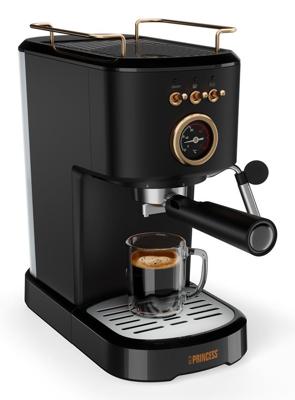 Princess E249417 Espresso Machine Zwart/Goud