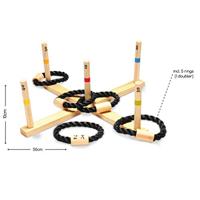 BS Toys houten ringwerpspel, 6dlg. - thumbnail