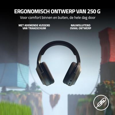 RAZER Barracuda X 2022 Over Ear headset Bluetooth, Kabel Stereo Zwart Volumeregeling, Microfoon uitschakelbaar (mute) Gamen - thumbnail