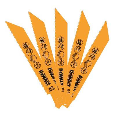 DeWalt Accessoires Reciprozaagblad BiM 152x1,8-2,5mm snelle zaagsnede in alle materialen - DT2348-QZ DeWalt Accessoires Reciprozaagblad BiM 152x1,8-2,5mm snelle zaagsnede in alle materialen - DT2348-QZ