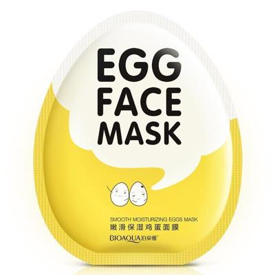 10 stuks ei gezichtsmasker glad gezicht masker olie controle Shrink hidratatie poriën Whitening helderder masker huidverzorging