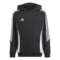 adidas Tiro 24 Sweat Hoodie Kids Zwart Wit - thumbnail