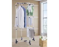 Leifheit 81455 Classic Tower 340 Droogtoren 146x69x73 cm Blauw/Wit - thumbnail