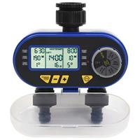 VidaXL Watertimer met dubbele uitgang automatisch digitaal - thumbnail
