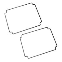 Hammond Electronics 1550Z115GASKET Afdichting Silicone Zwart (l x b x h) 115 x 90 x 2 mm 2 stuk(s) - thumbnail