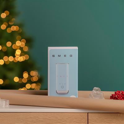 SMEG - Koffie - Melkopschuimer compact MFF02BLEU Zwart