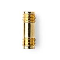 SMA-Adapter | SMA Female | SMA Female | Verguld | 50 Ohm | Recht | Koper | Goud | 2 Stuks | Doos - thumbnail