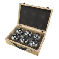 Selecta Luxe jeu de boules set in houten kist - thumbnail