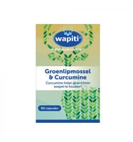 Wapiti Groenlipmossel & curcuma 60 Capsules - thumbnail
