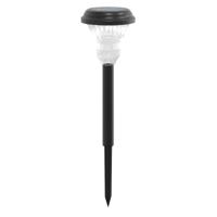 Tuinpadverlichting 12 st solar met grondpennen wit - thumbnail