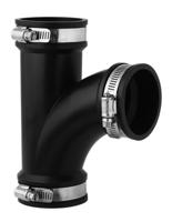 Flexibel t-stuk - 90 mm - thumbnail