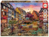 Puzzel Educa France (3000 pcs) - thumbnail