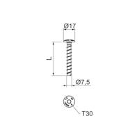 OBO Bettermann 3498261 Schroefanker 50 mm T Staal Verzinkt 100 stuk(s) - thumbnail
