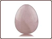 Yoni Ei Rozenkwarts (47 x 34 mm) - thumbnail