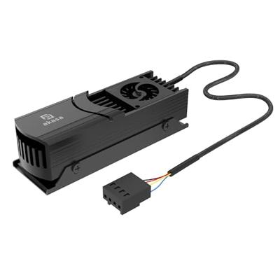 Akasa Gecko Pro LX M.2 NVMe SSD Luchtkoeler 2 cm Zwart 1 stuk(s) Akasa Gecko Pro LX M.2 NVMe SSD Luchtkoeler 2 cm Zwart 1 stuk(s)