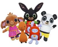 Spectron Bing en vriendjes pluchen knuffel set - thumbnail