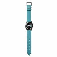 lederen bandje - Blauw - Xiaomi Redmi Watch 5 Active / Redmi Watch 5 Lite - thumbnail