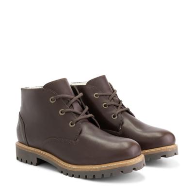 Travelin' Men - Lace-up boot casual - Donkerbruin - Maat 42
