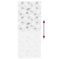 Doucherolgordijn 90x240 cm stofbreedte 86 cm - thumbnail