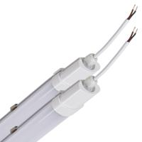 2 PACK - LED's Light TL Licht balk Batten 120 cm - Geschikt voor alle binnen en vochtige ruimtes - 18W - IP65 - IK08 - 1900lm - thumbnail