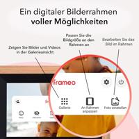 Rollei Smart Frame WiFi 105 Wooden Br - thumbnail