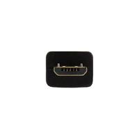 InLine Micro-USB 2.0 extension cable. Micro-B M/F. black/gold. 3m - thumbnail