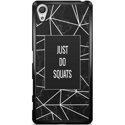 Sony Xperia X hoesje - Just do squats
