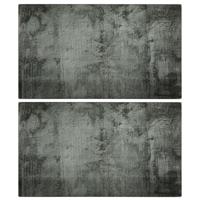 Snijplanken 2 st met betonpatroon gehard glas - thumbnail