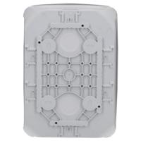 Hensel 62000009 Verdeeldoos Halogeenvrij, Verzegelbaar (l x b) 180 mm x 130 mm 1 stuk(s) - thumbnail