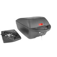 Polisport Topkoffer luxe met quick release bagagedragerbevestiging - zwart - thumbnail