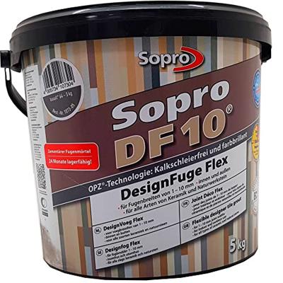 Sopro DF10 Voegmortel Designvoeg Flex 5 kg Basalt nr 64 Sopro