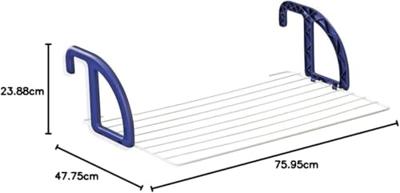 Leifheit 83056 classic 70 hangdroogrek blauw/wit - thumbnail