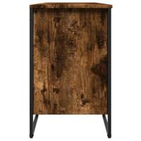 Schoenenkast 90x38x61,5 cm bewerkt hout gerookt eikenkleurig - thumbnail