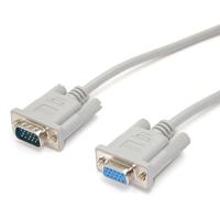 StarTech.com 15ft VGA Monitor Verlengkabel - HD15 M/F - Ondersteunt resoluties tot 800x600 (MXT105), Wit - thumbnail