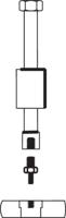 Gedore Set draadeind-adapters - 1120743 - thumbnail