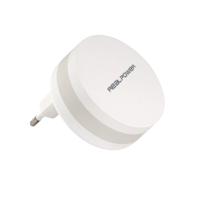 RealPower PBC-1800 Powerbank 1800 mAh Li-ion Wit - thumbnail