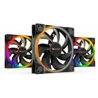 Be Quiet! light wings pwm rgb case fans (zwart, 3 stuks, 140 x 140 x 25 mm) - thumbnail