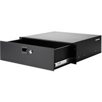 Adam Hall 19 inch racklade staal met slot 3 HE - thumbnail