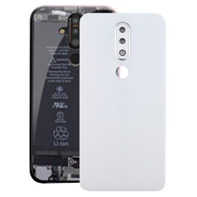 Batterij achterkant met cameralens voor Nokia X6 (2018) / 6.1 Plus TA-1099(Wit)