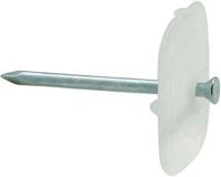 Fischer NSB Ovale spijkerclip 48310 Halogeenvrij Grijs 100 stuk(s) - thumbnail