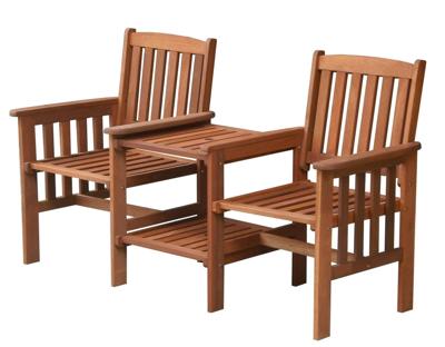 Memphis Loveseater houten tuinbank Memphis Loveseater houten tuinbank