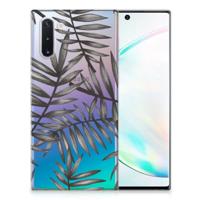 Samsung Galaxy Note 10 | TPU Case | Leaves Grey - thumbnail
