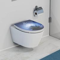 Schutte Duroplast High Gloss WC-bril WATER LILY met soft-close en quick-release
 82582 - thumbnail