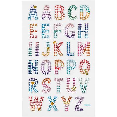 Creativ Company Diamant stickers alfabet, 1 vel