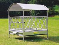 Patura vierkante ruif met diagonaal voerhekken - thumbnail