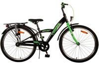 Volare thombike kinderfiets - jongens - 24 inch - zwart groen - thumbnail