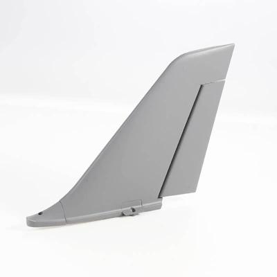 FMS - 64Mm Futura Vertical Stabilizer - Red (FMSEN104RD)