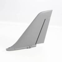 FMS - 64Mm Futura Vertical Stabilizer - Red (FMSEN104RD) - thumbnail