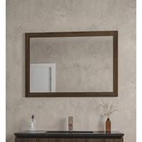 Saniclass Holz Base Spiegel - 100x70cm - donker eiken SW773971 - thumbnail