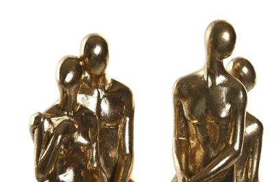 Bokstöd DKD Home Decor 9 x 8 x 26 cm Hars Glam